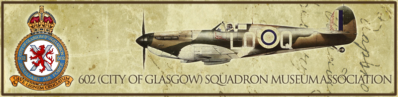 Logo for 602 Squadron Museum Association Website